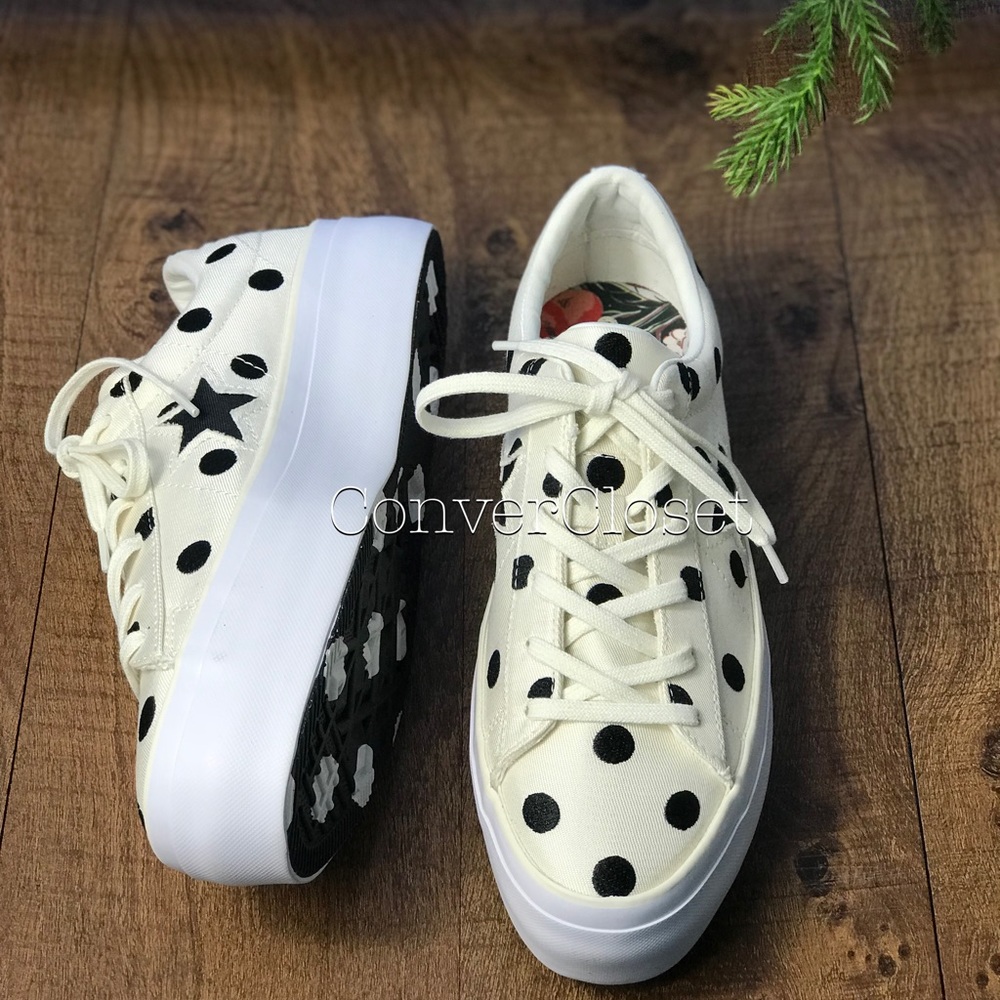 NWT Converse One Star Platform OX Egret WMNS AUTHE - Picture 4 of 8